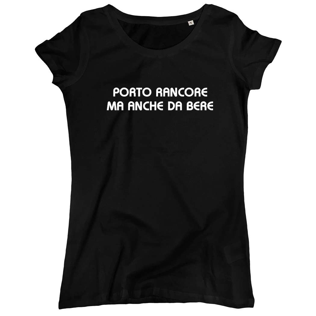 T-SHIRT DONNA - PORTO RANCORE black