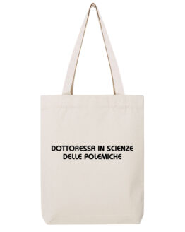 TOTE BAG - DOTTORESSA natural